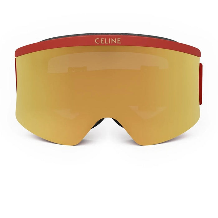 Celine Ski Mask Matte Red Iniettato