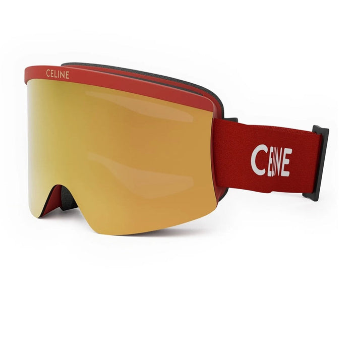 Celine Ski Mask Matte Red Iniettato