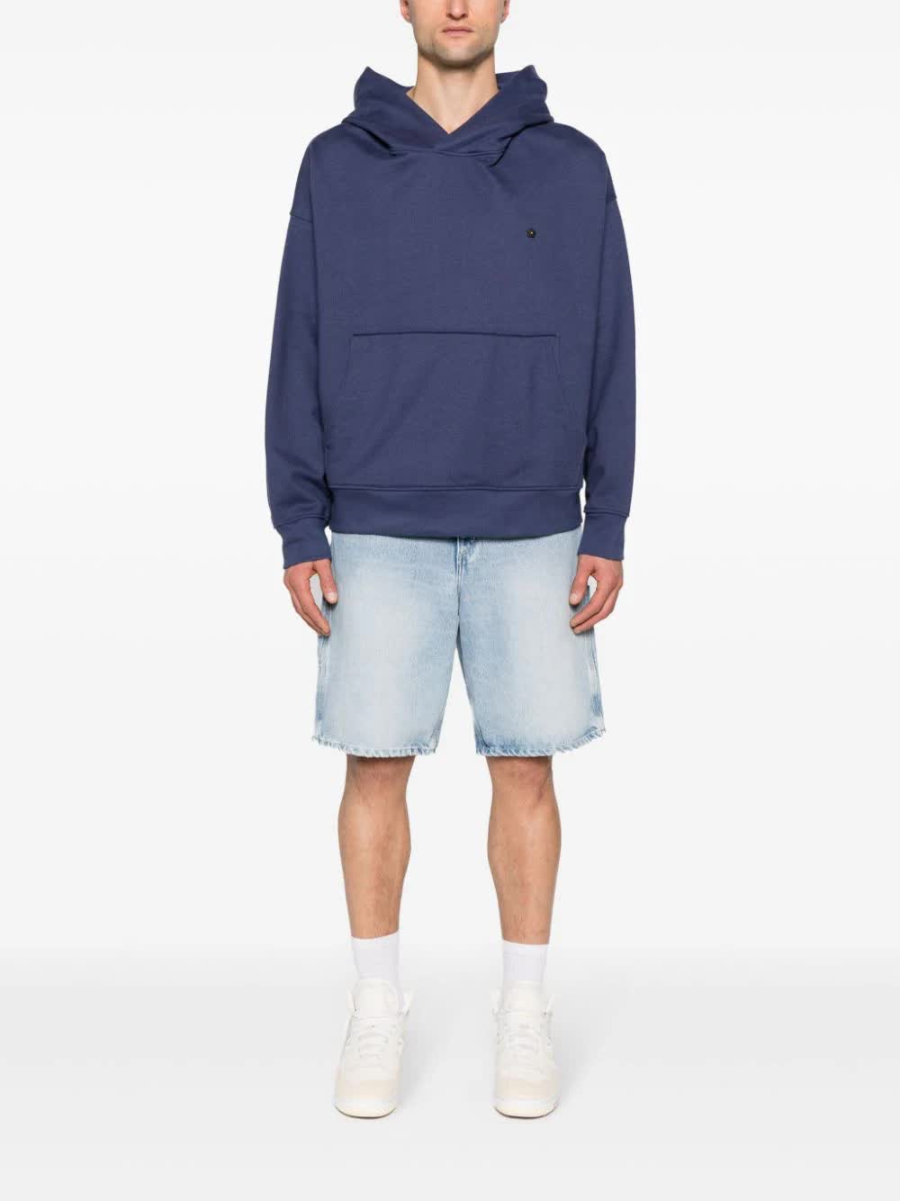 Hoodie Blue Felpa