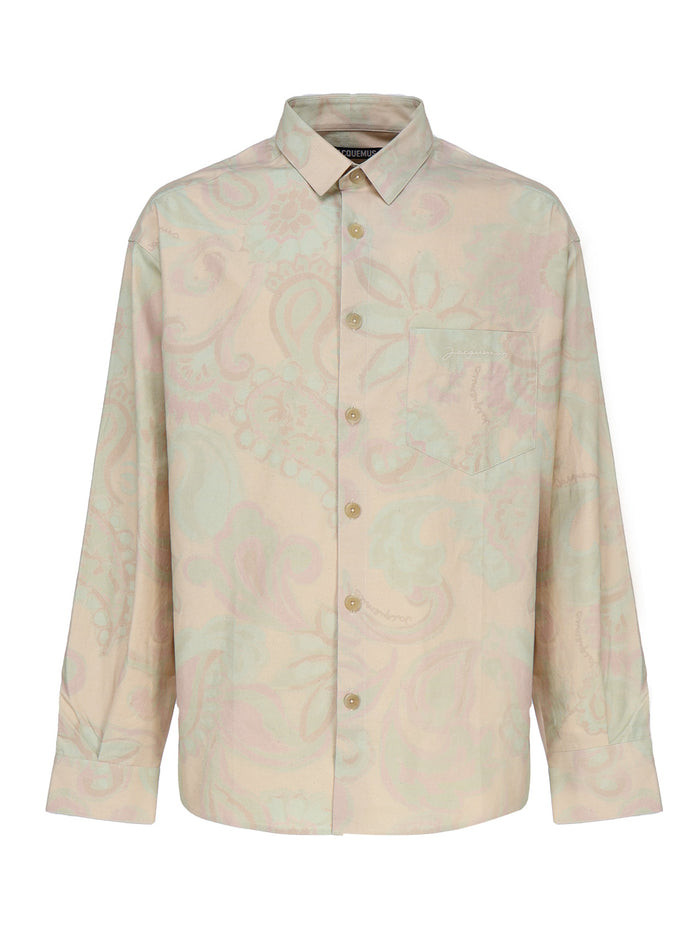Jacquemus Shirts Beige Cotton