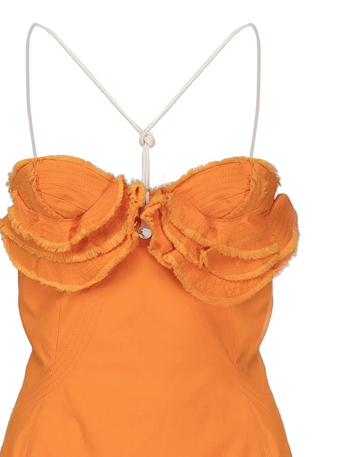 Jacquemus Jackets Orange Cotton