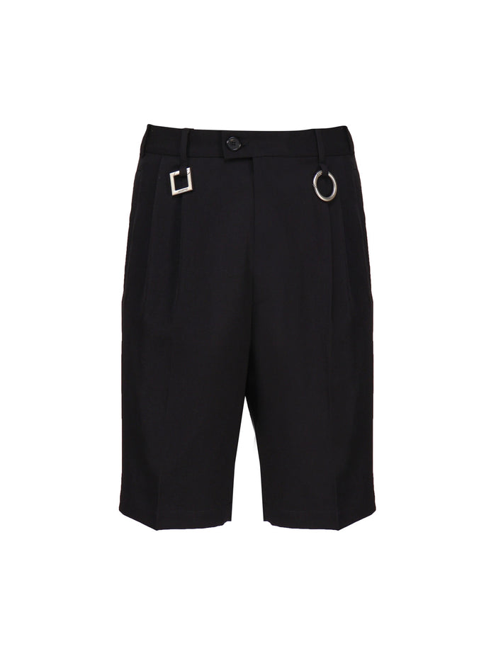 Jacquemus Shorts Black Virgin Wool