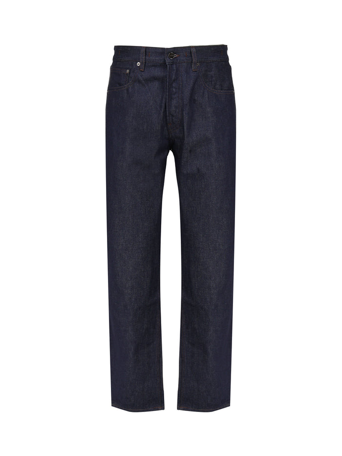 Jacquemus Trousers Blue Cotton