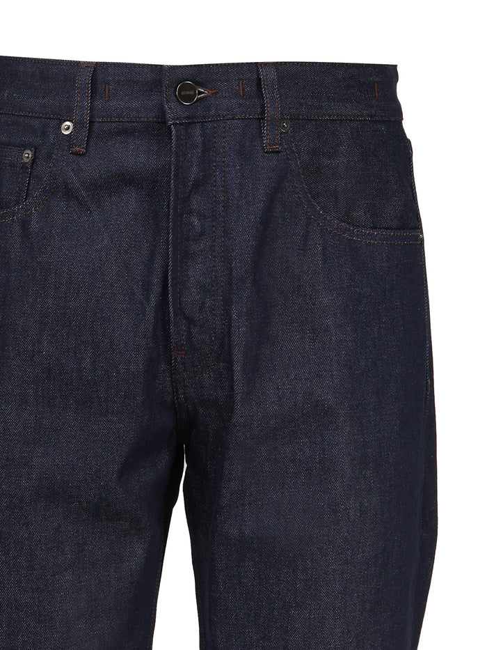 Jacquemus Trousers Blue Cotton