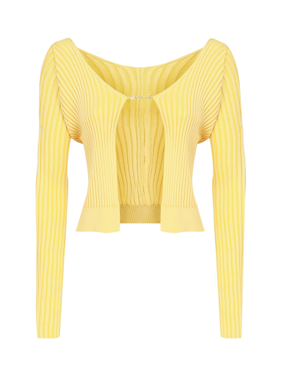 Jacquemus Sweaters Yellow Viscose