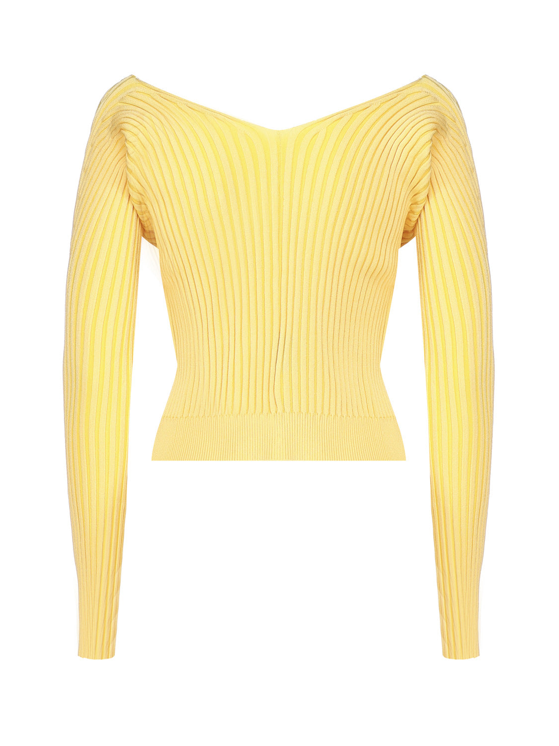 Jacquemus Sweaters Yellow Viscose