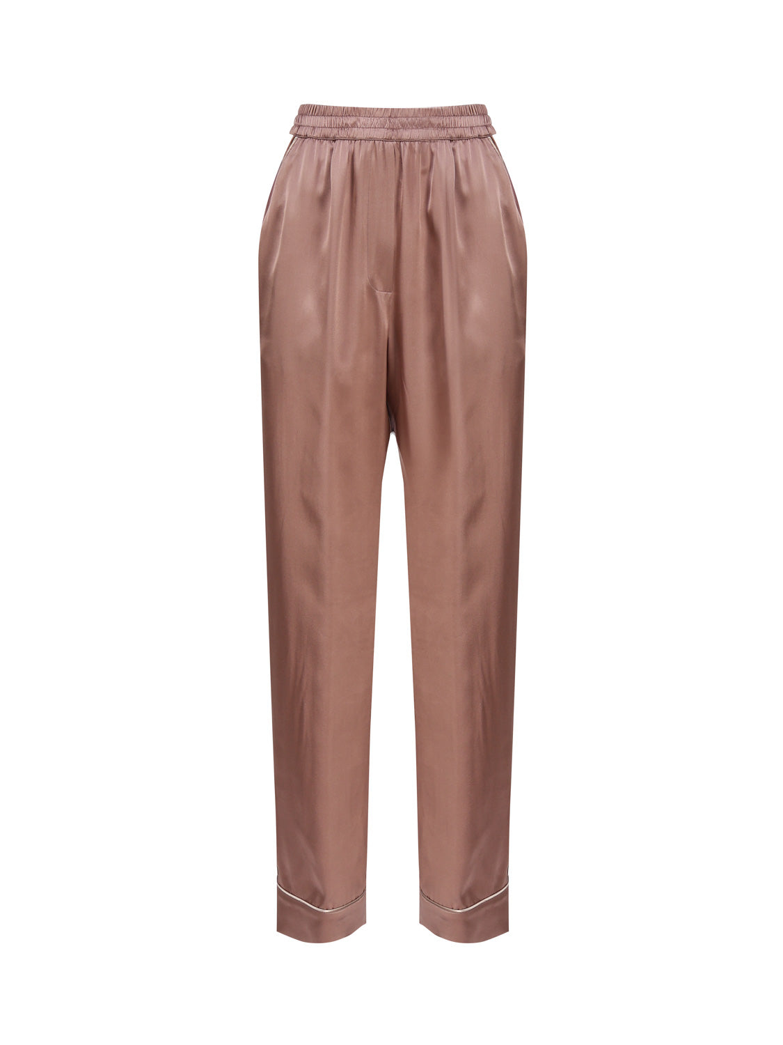 Dolce & Gabbana Trousers Nocciola 4 Silk