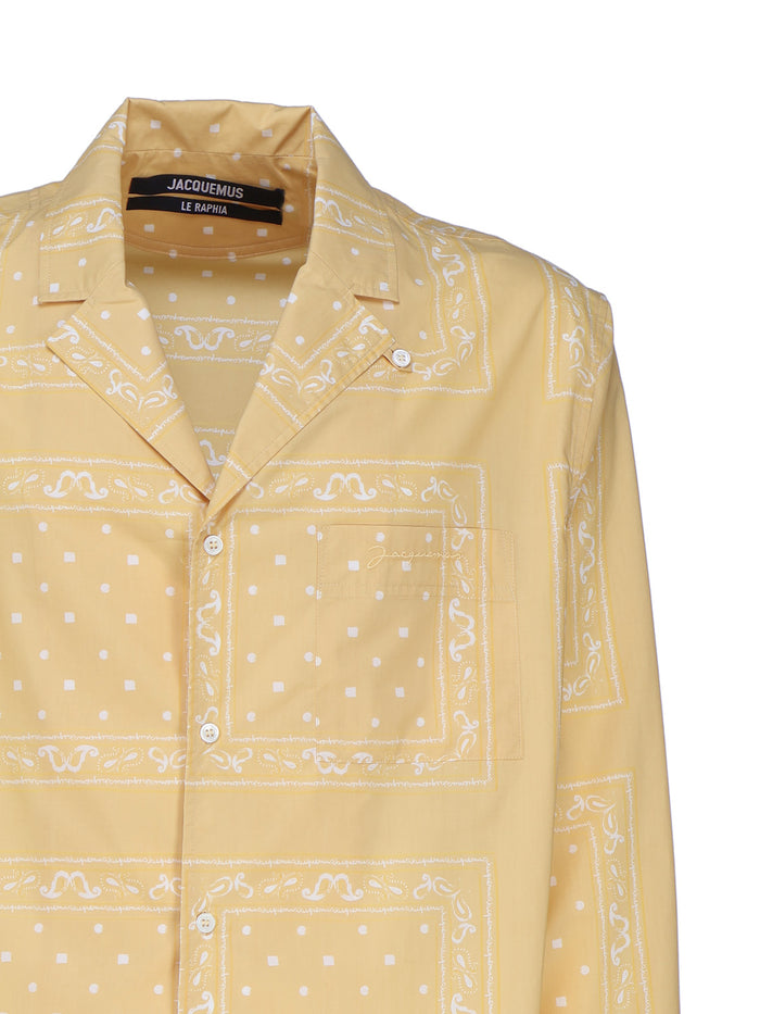 Jacquemus Shirts Yellow Cotton