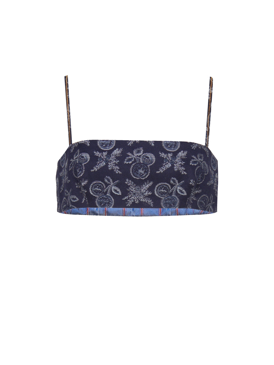 Etro Top Blue Cotton