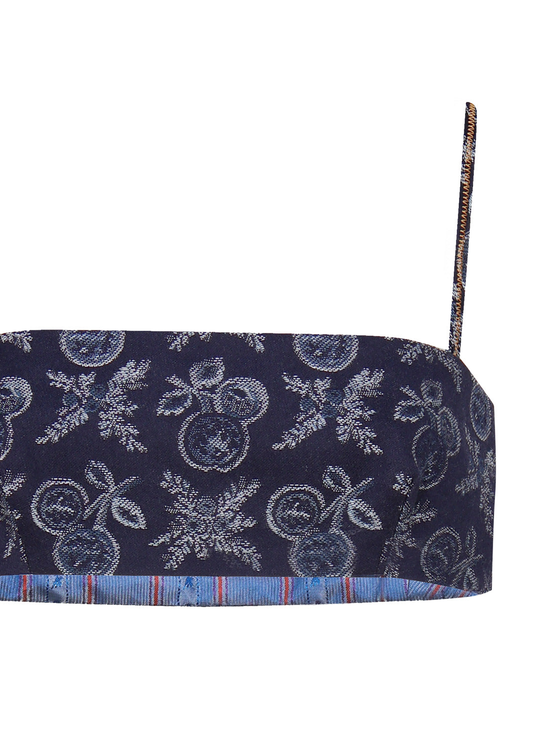 Etro Top Blue Cotton
