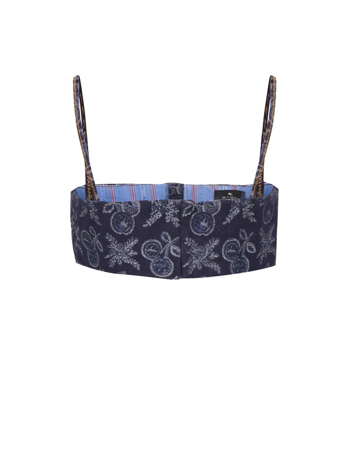 Etro Top Blue Cotton