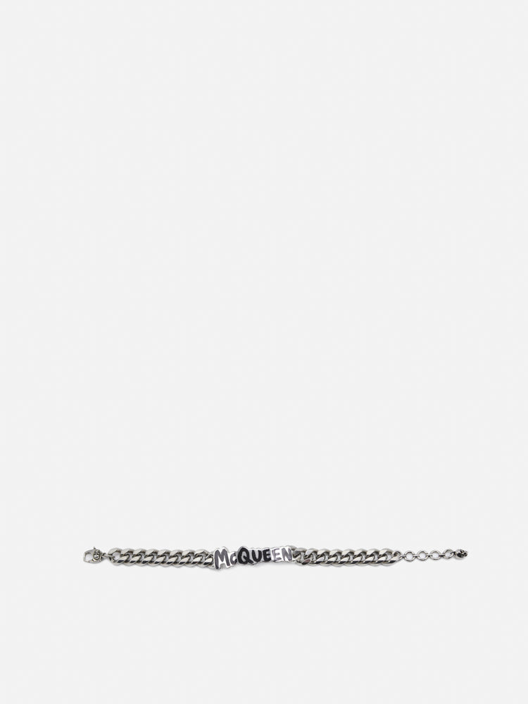 Alexander Mcqueen Bijoux Black/trasparent Brass