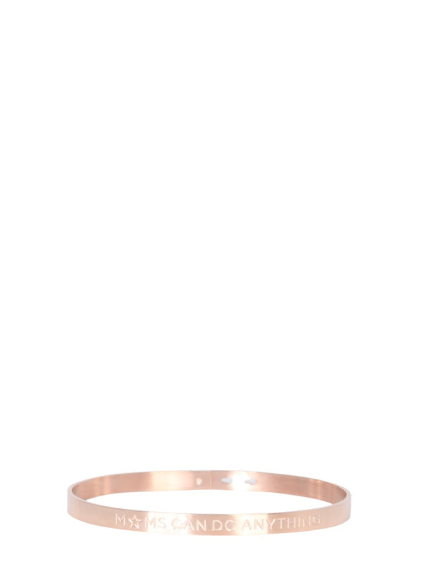 Adjustable Pink Rigid Bracelet Bracelets