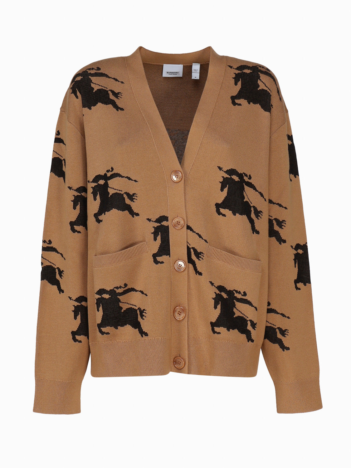 Burberry Sweaters Beige Cotton