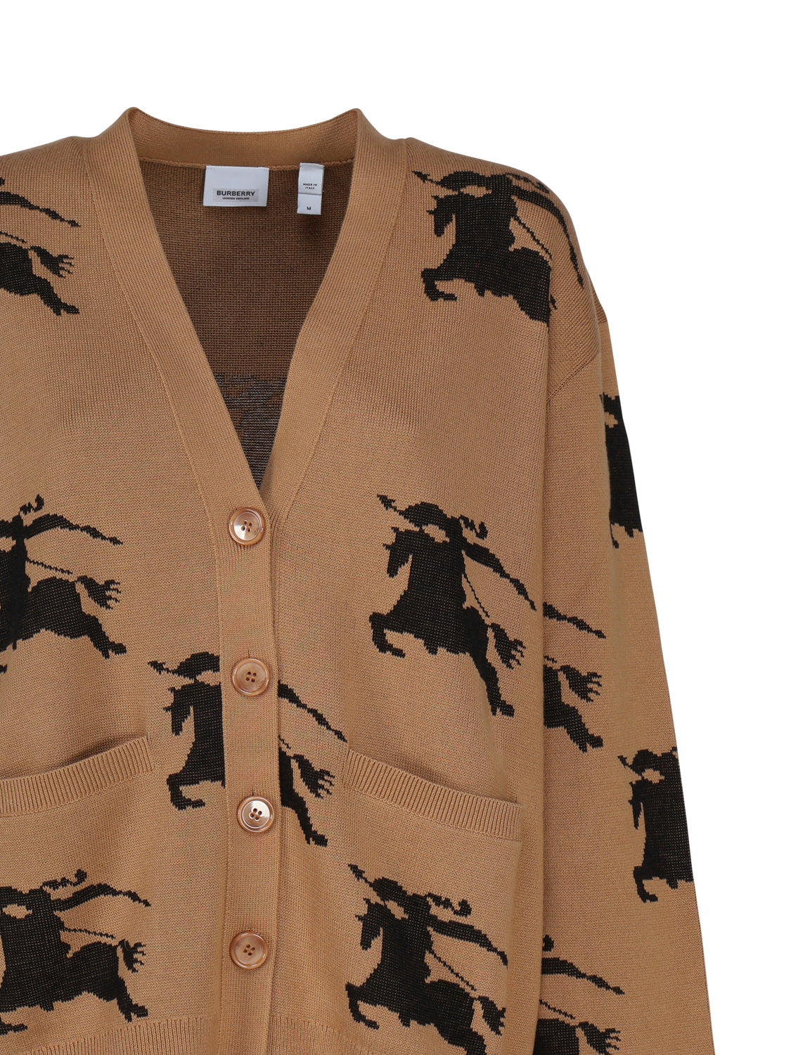 Burberry Sweaters Beige Cotton