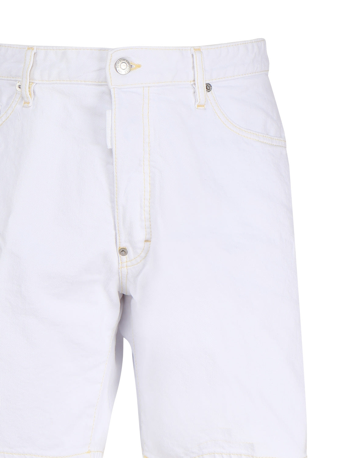 Dsquared2 Shorts White Cotton