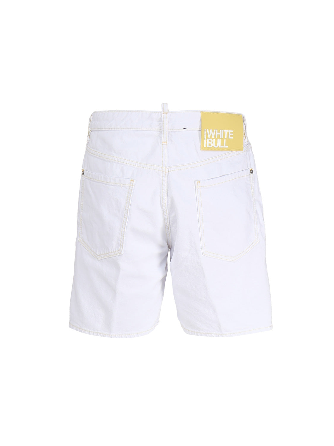 Dsquared2 Shorts White Cotton
