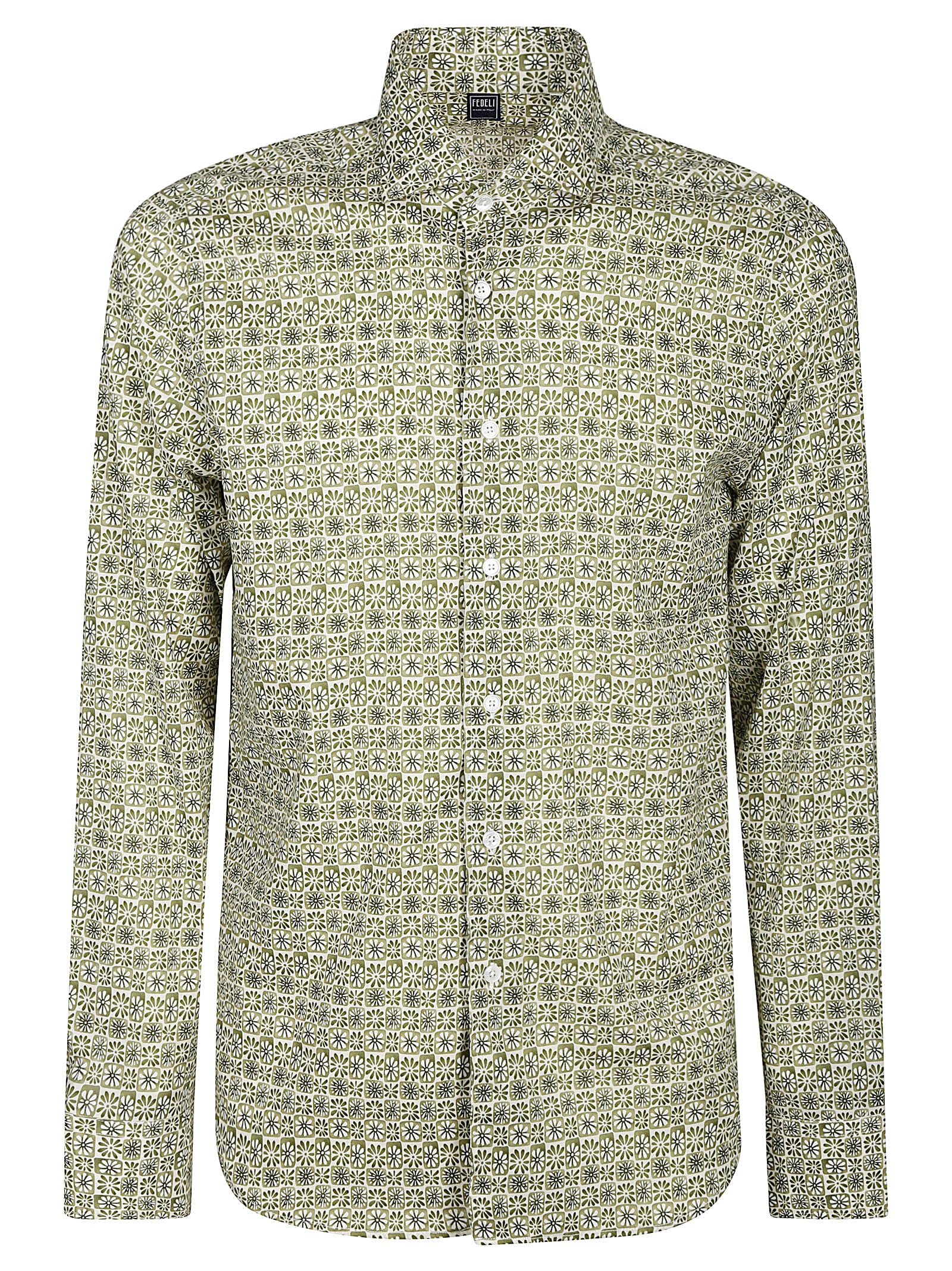 Sean Ml In Panamino Stampato Dis F14 Multicolour Coea Shirt
