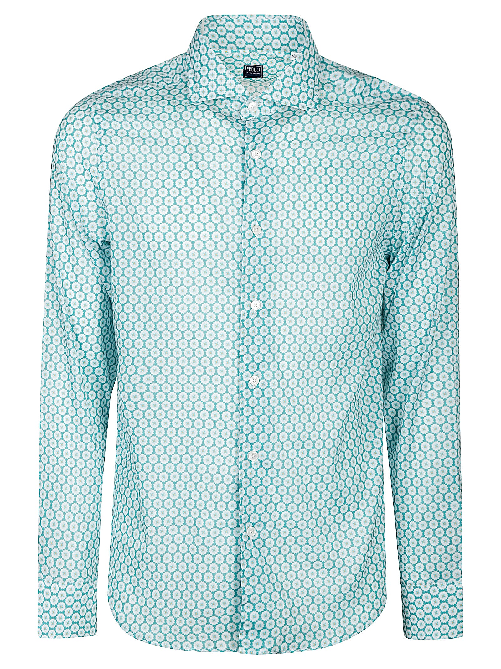 Sean Ml In Panamino Stampato Dis F7 Multicolour Coea Shirt