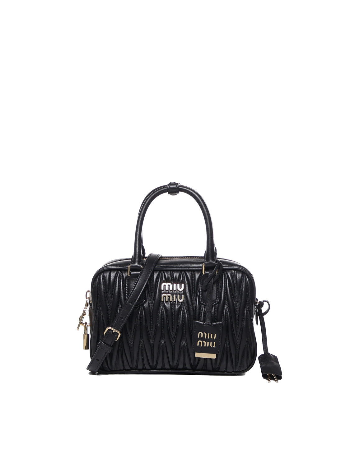 Miu Bags Black Lambskin