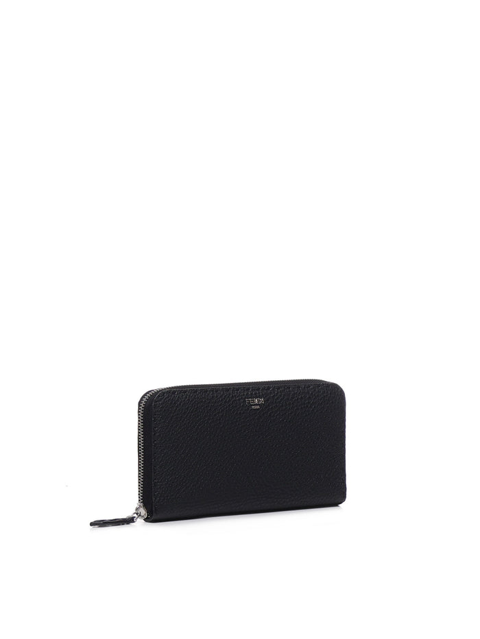 Fendi Wallets Black Leather
