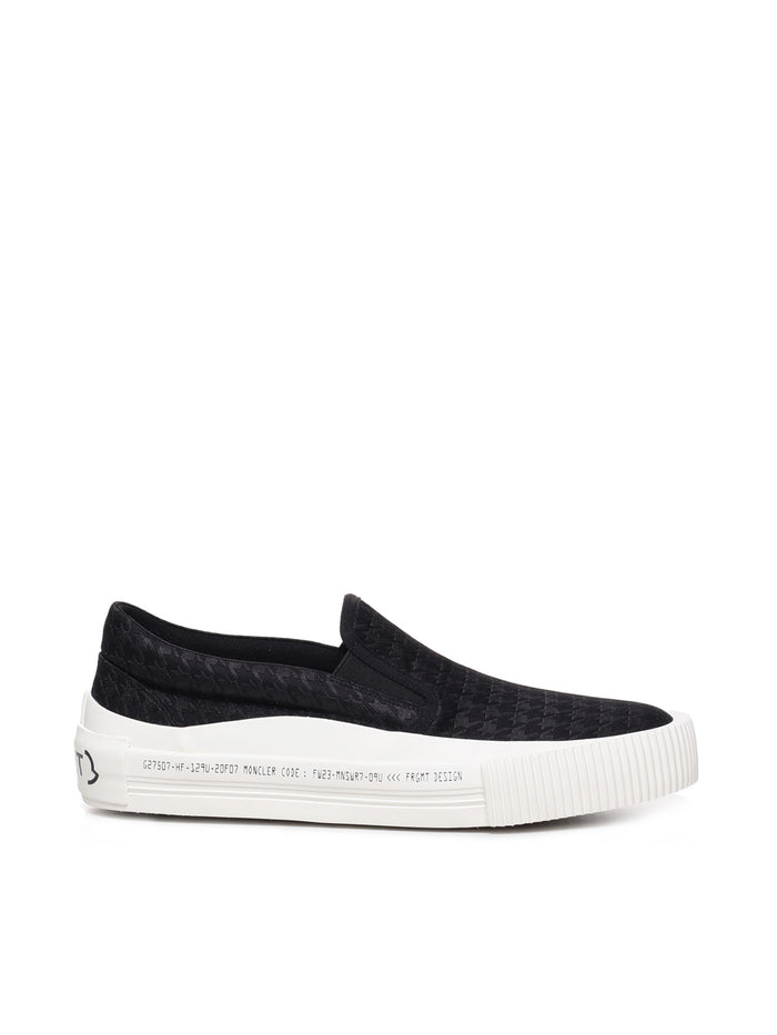 Moncler Flat Shoes Black Polyester