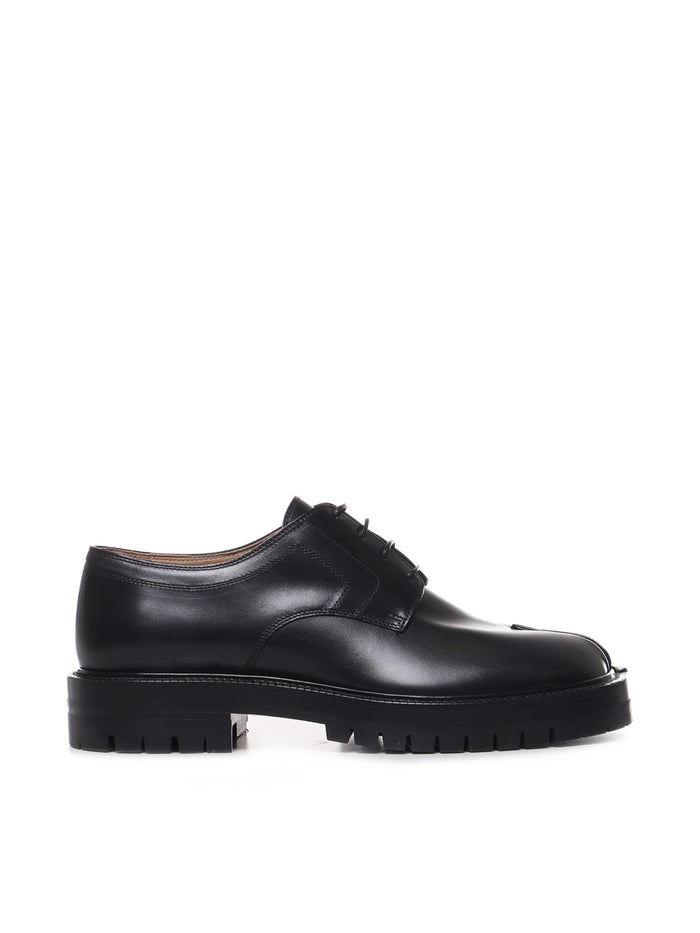Maison Margiela Flat Shoes Black Calfskin