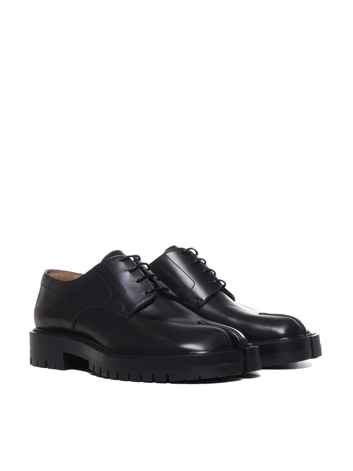 Maison Margiela Flat Shoes Black Calfskin