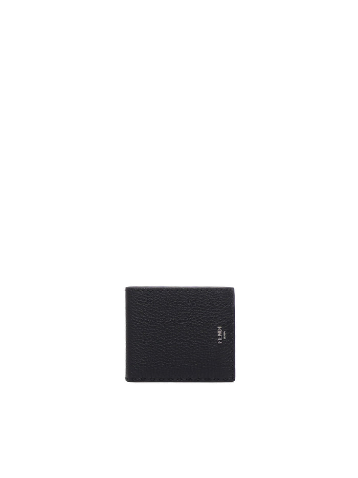 Fendi Wallets Black Leather