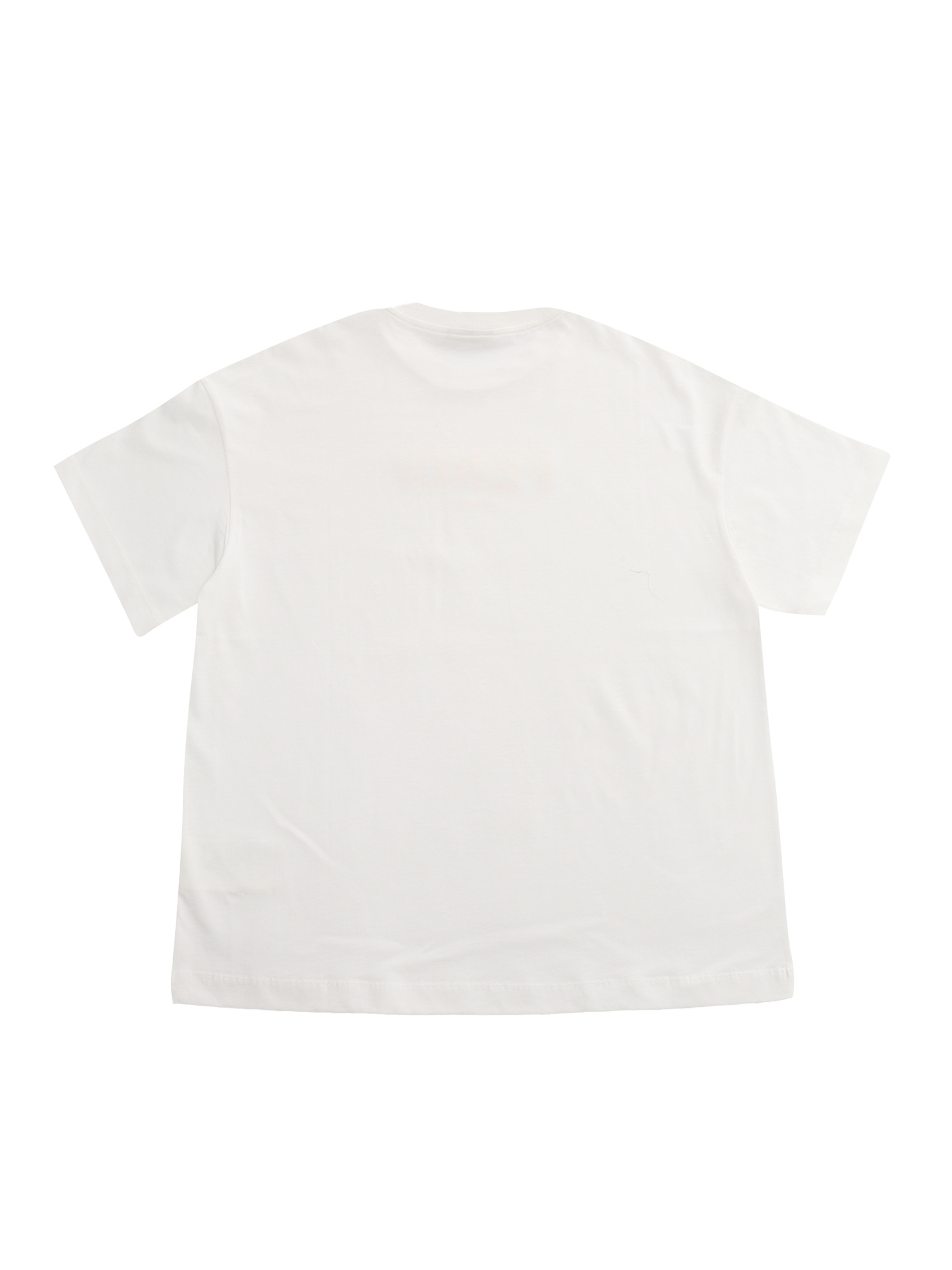 Jersey T-Shirt White Cotton Short Sleeves