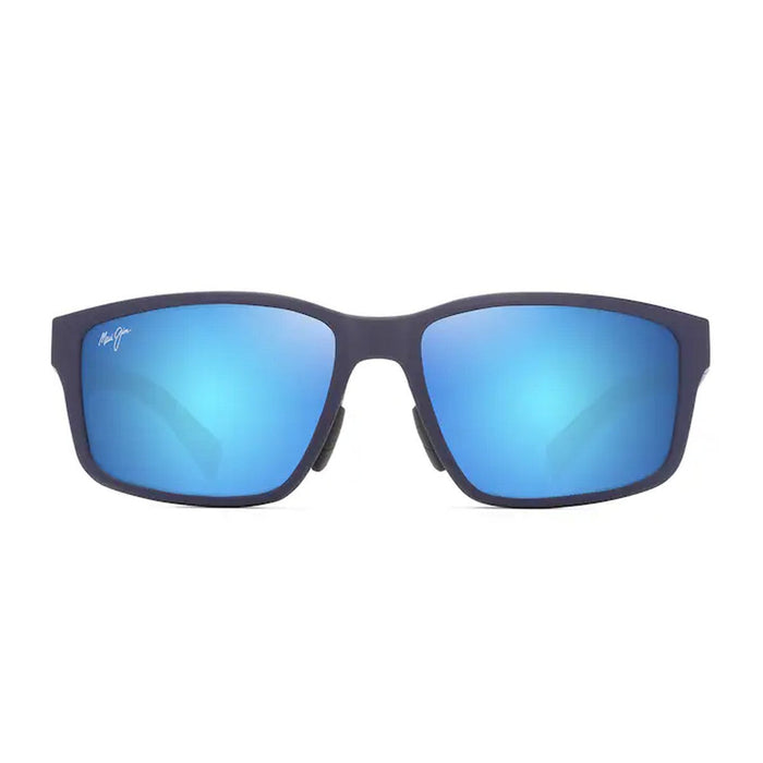 Maui Jim Walewaha Af Matte Blue Acetato Sunglasses