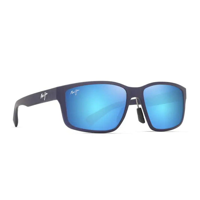 Maui Jim Walewaha Af Matte Blue Acetato Sunglasses