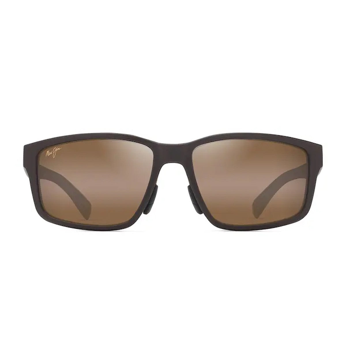 Maui Jim Walewaha Af Matte Brown Acetato Sunglasses