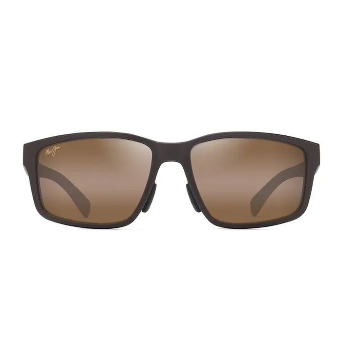 Maui Jim Walewaha Af Matte Brown Acetato Sunglasses
