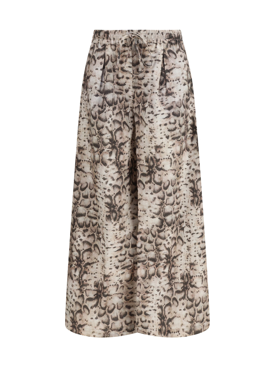 Pinko 100% Cotton trousers in beige