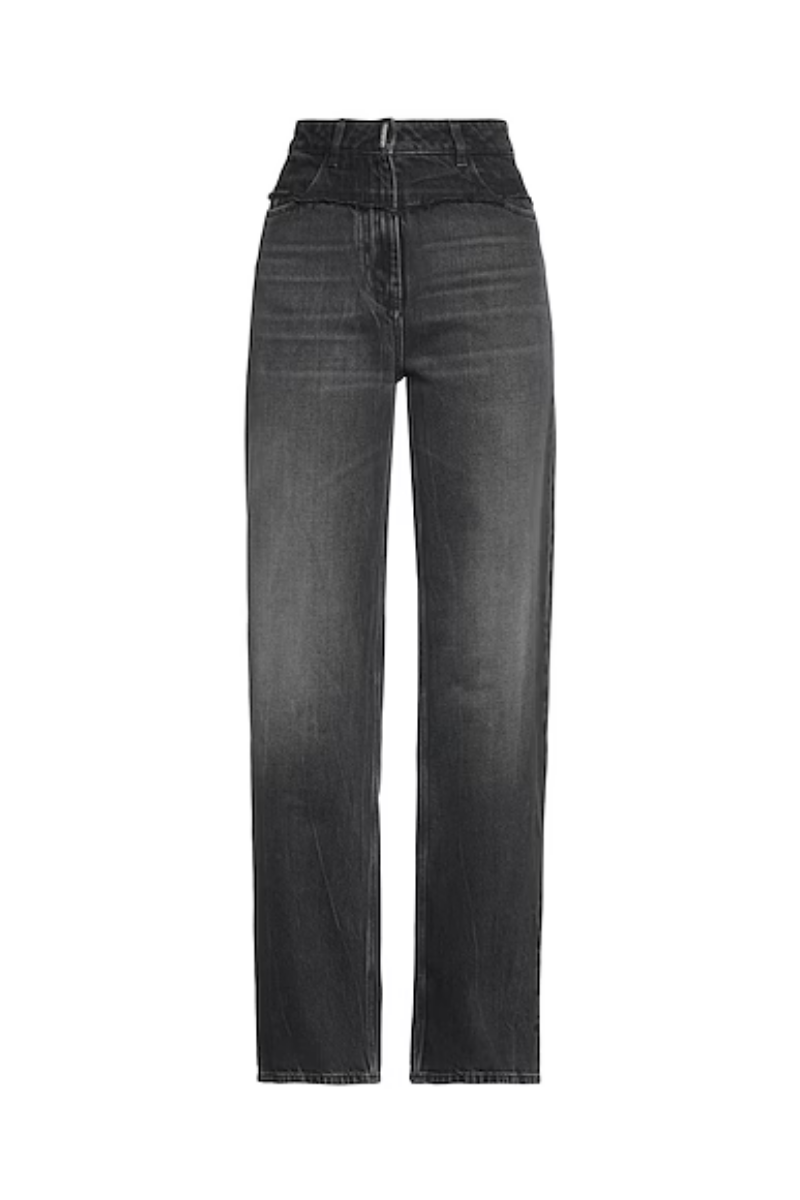 Givenchy Big Mix Denim Jeans_black Blue,black Clothing