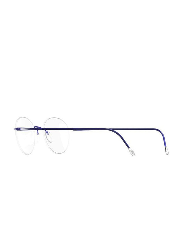 Silhouette 5569_EP Metal eyeglasses in blue