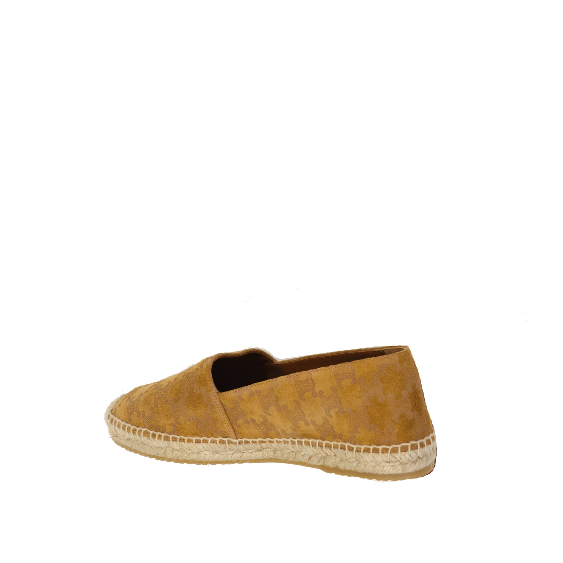 Taillat Triomphe Suede Espadrilles Brown Calf Leather