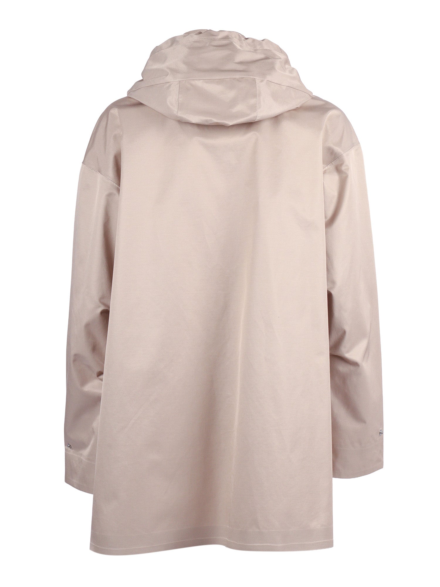 Womens Jacket Beige Cotton Lining Polyester Heavy