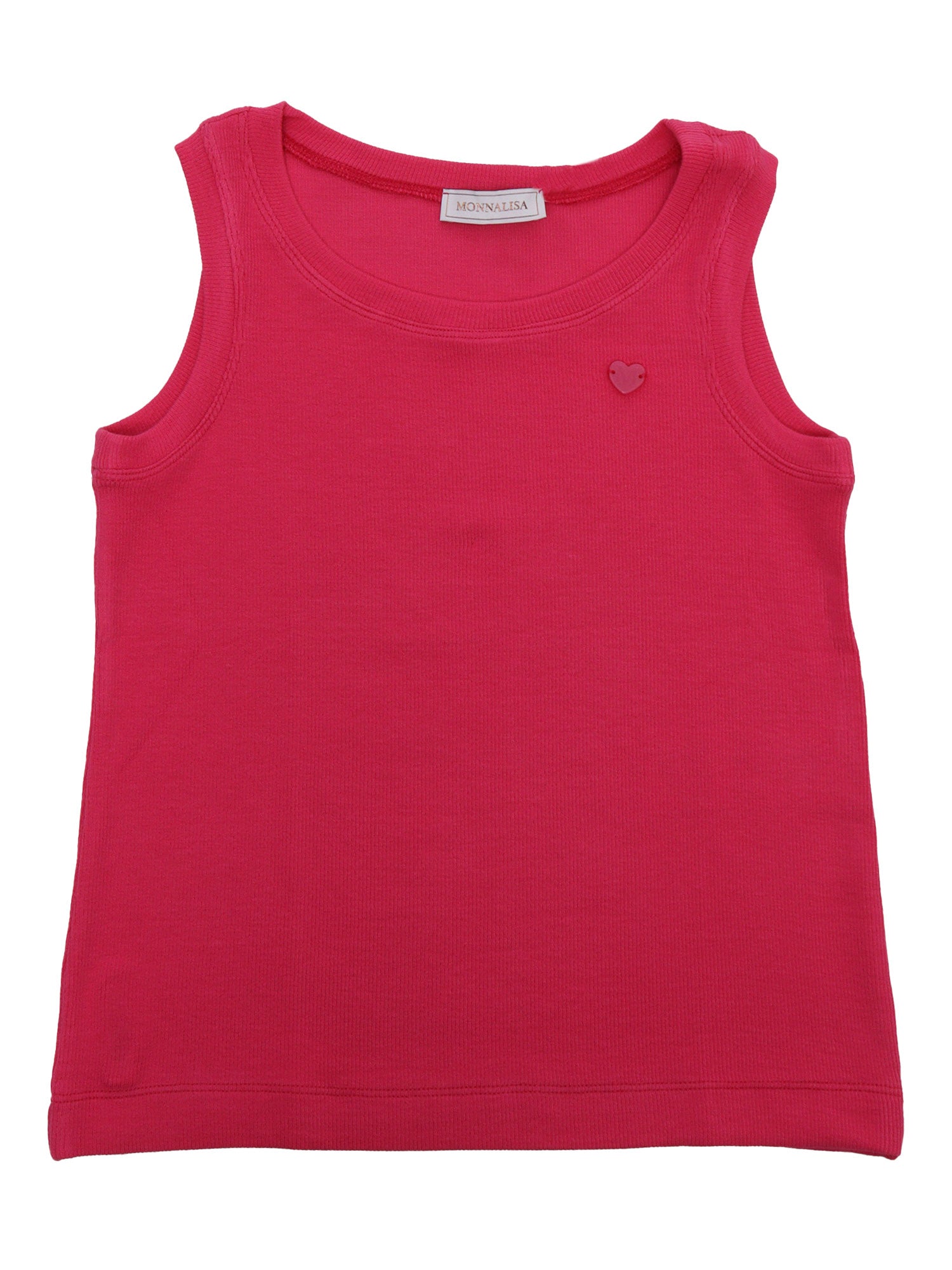 Fuchsia tanktop Viscose Elastane Top