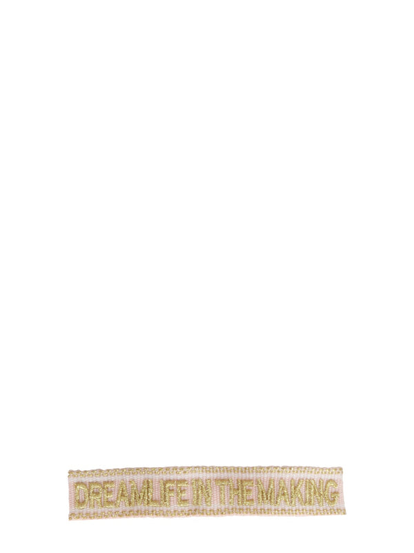 Braided Fabric Bracelet White Bracelets