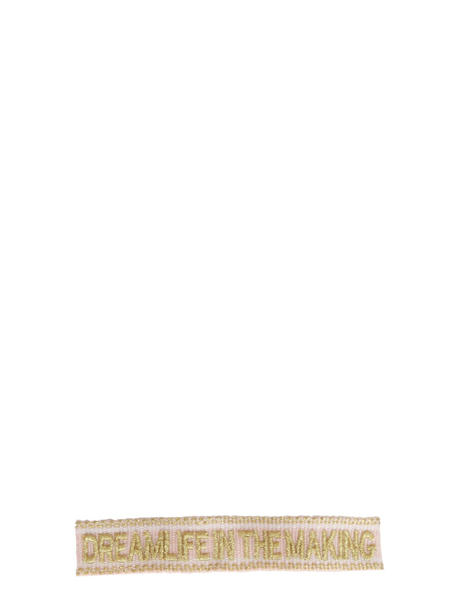 Braided Fabric Bracelet White Bracelets