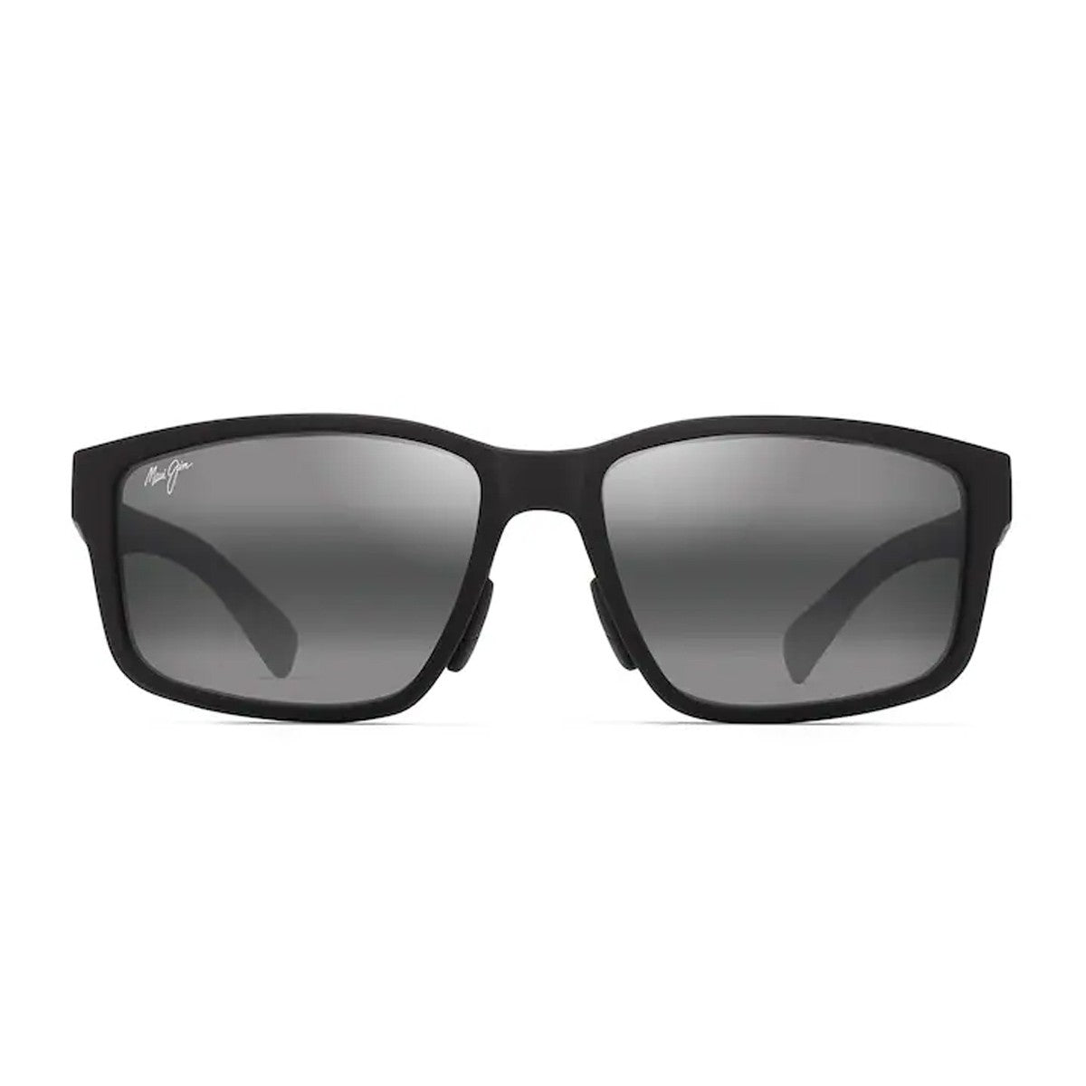 Maui Jim Walewaha Af Matte Black Acetato Sunglasses