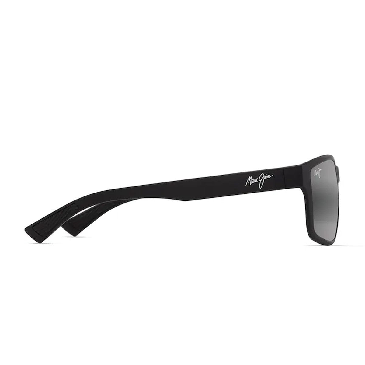 Maui Jim Walewaha Af Matte Black Acetato Sunglasses