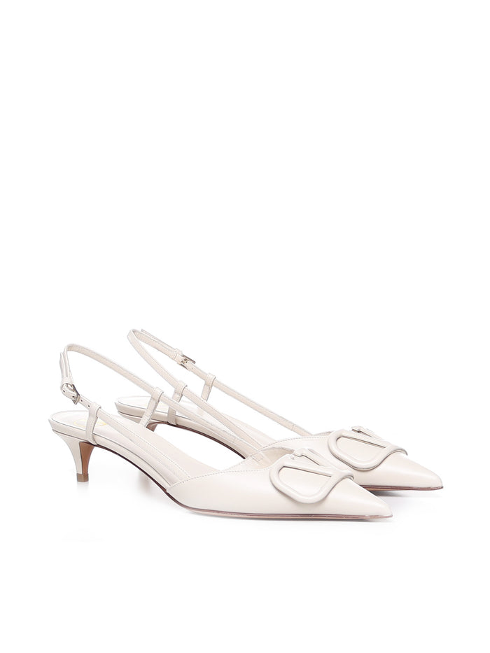 Valentino Garavani With Heel White Calfskin