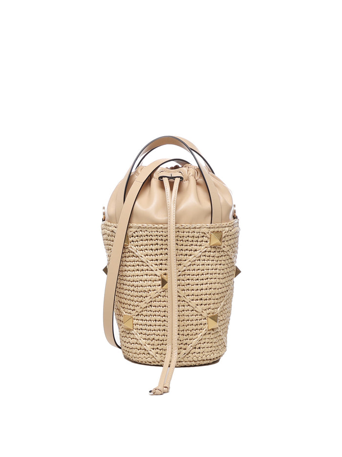 Valentino Garavani Bags Beige Raffia