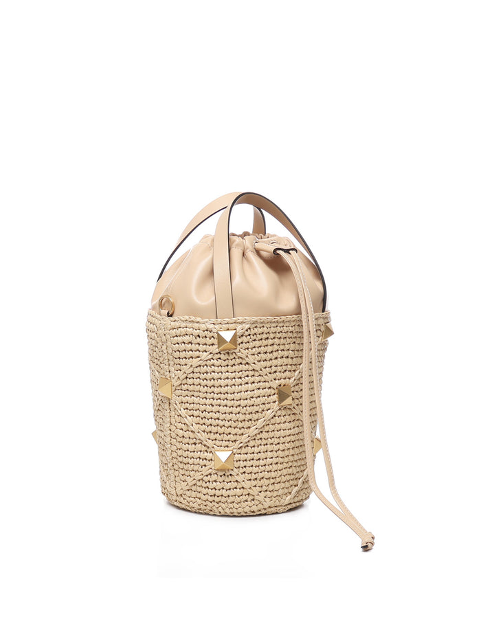 Valentino Garavani Bags Beige Raffia