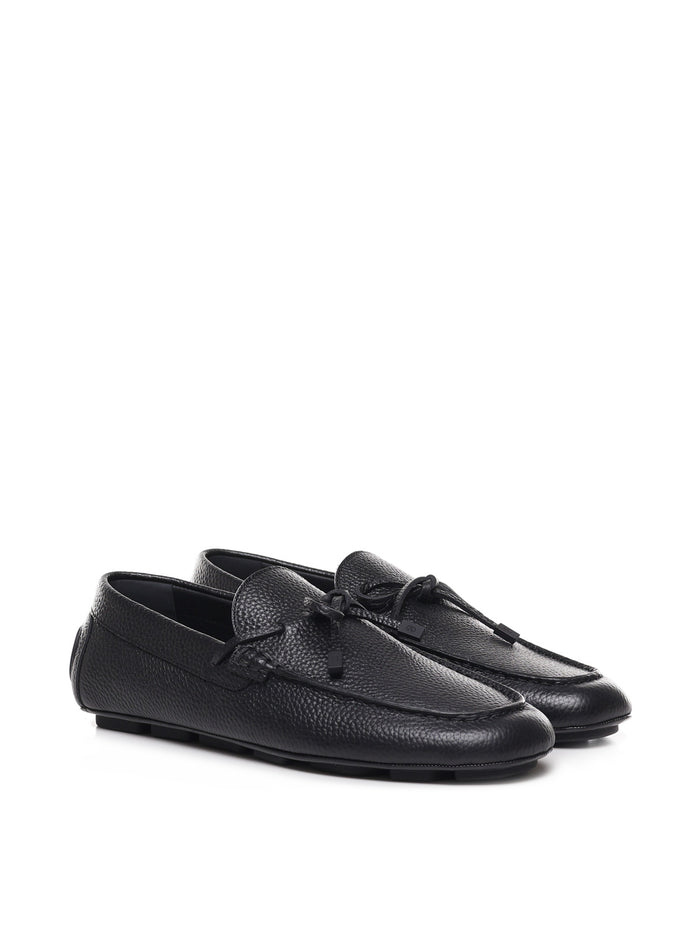 Valentino Garavani Flat Shoes Black Calfskin