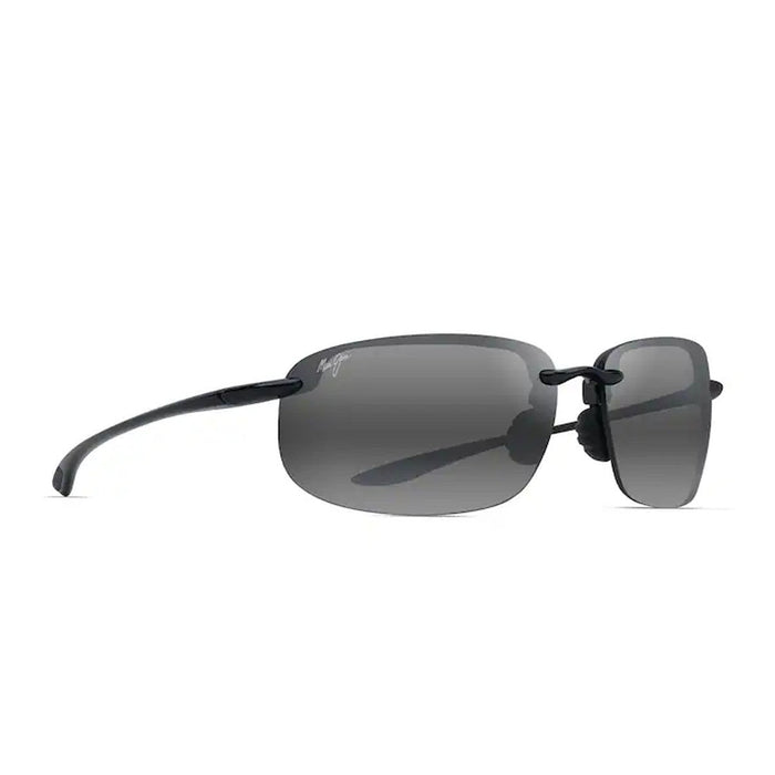 Maui Jim Hookipa Xlarge Black Nylon Sunglasses