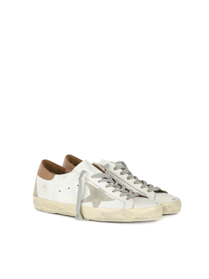 Golden Goose Sneakers White/ice/light Brown Cowskin
